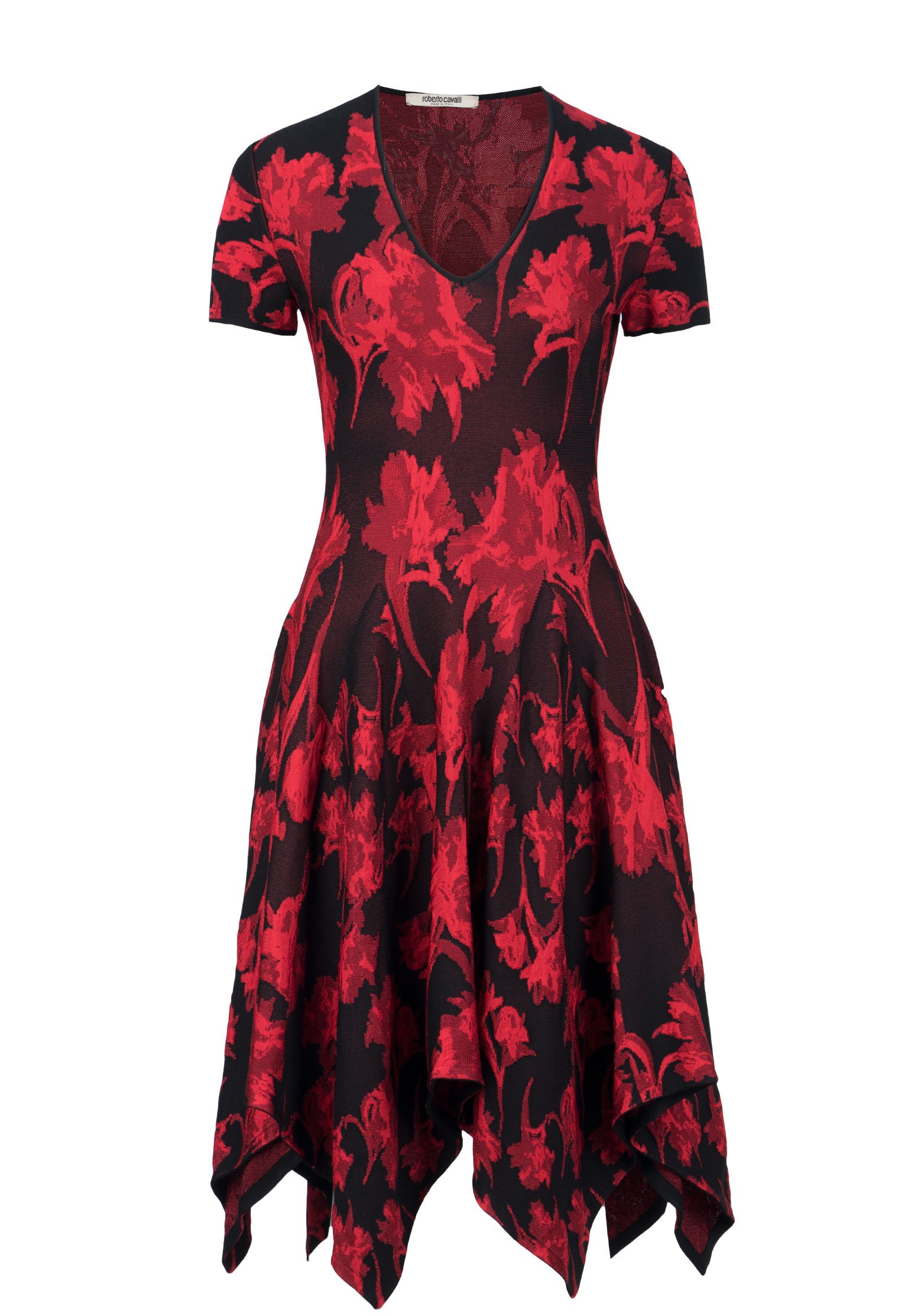 Платье ROBERTO CAVALLI Красный, размер 42 105360 - фото 1