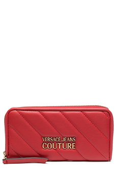 Стеганый кошелек с логотипом  VERSACE JEANS COUTURE
