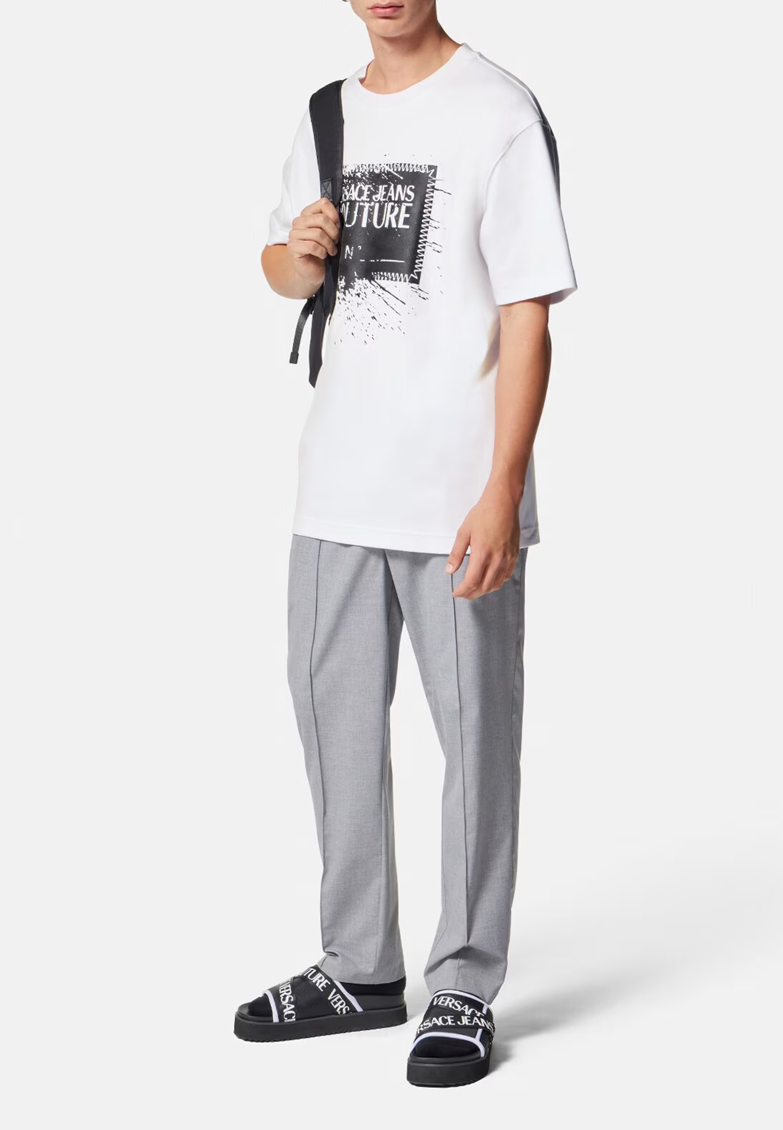 

Футболка VERSACE JEANS COUTURE, Белый, Белый