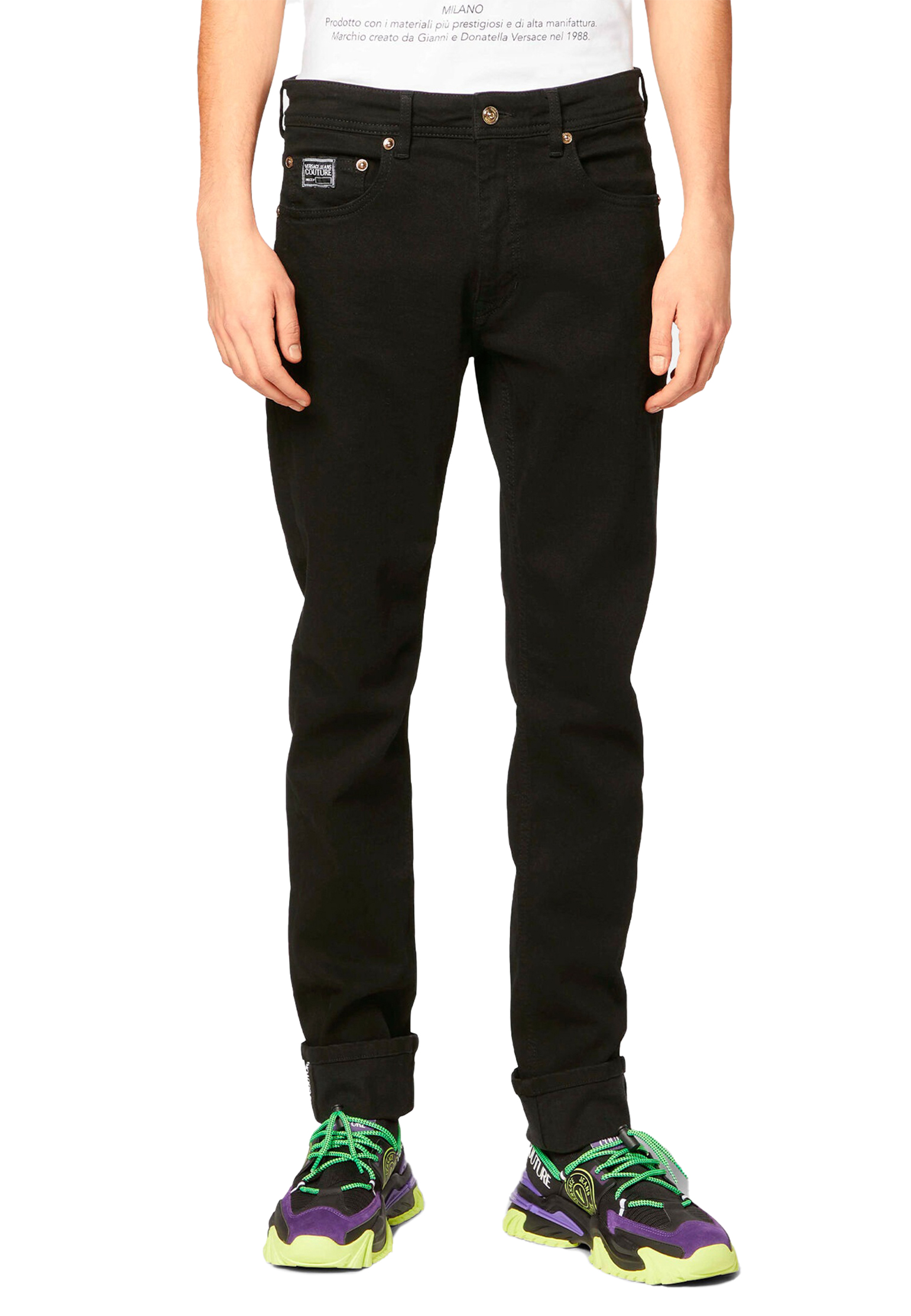 

Джинсы VERSACE JEANS COUTURE, Черный, Черный