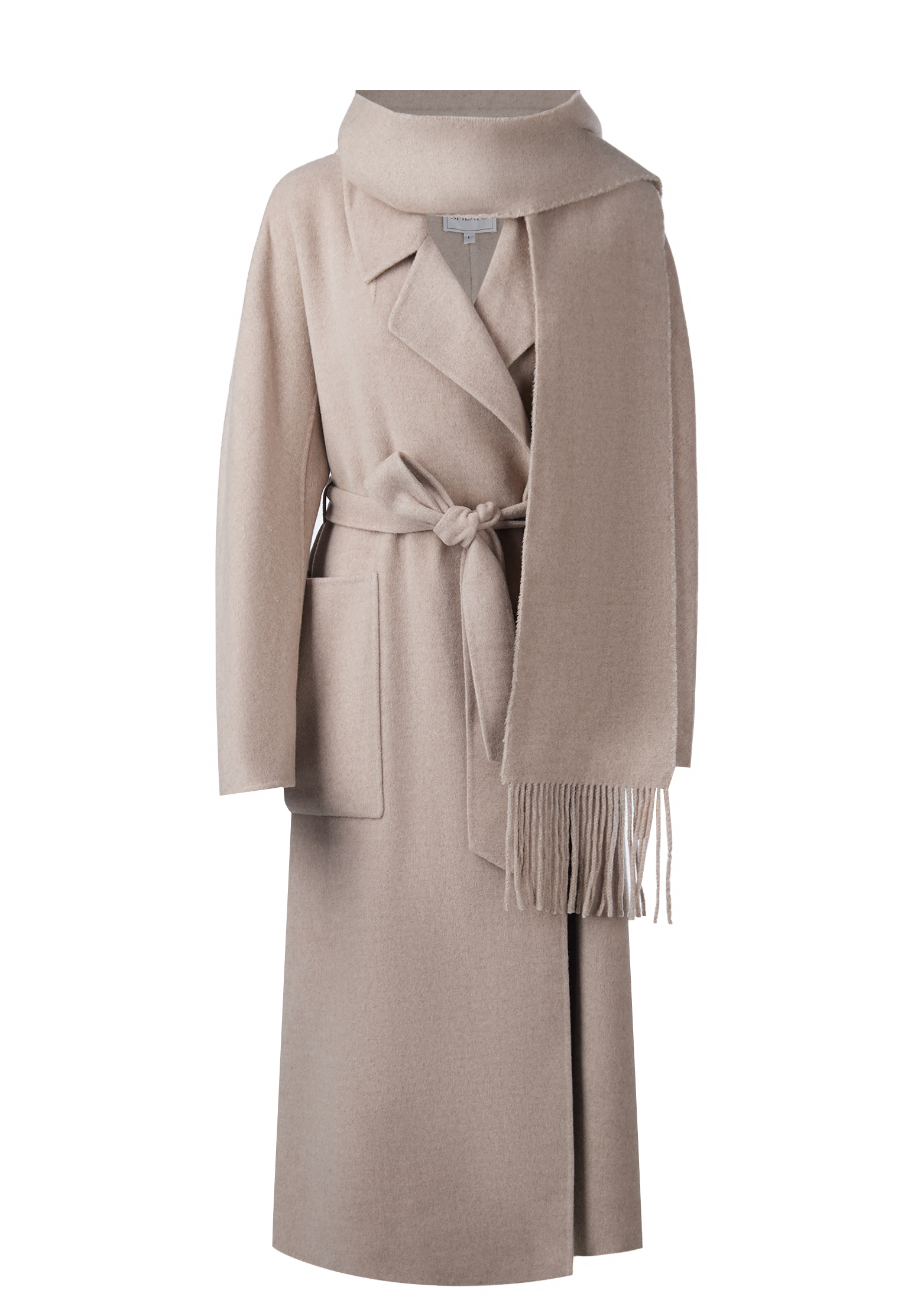 Пальто с шарфом SFILATO 420000₽