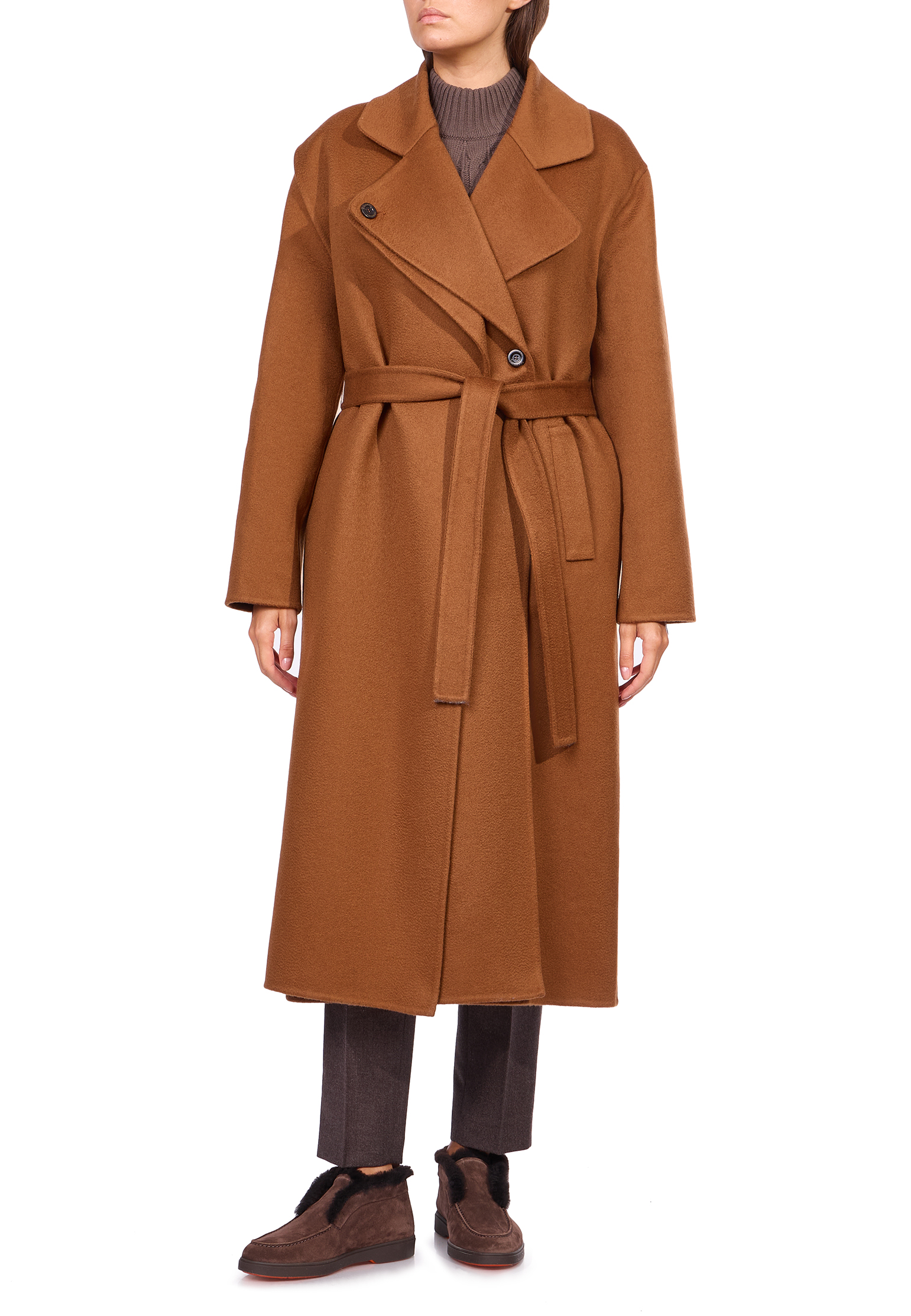 

Пальто COLOMBO, Коричневый, Коричневый