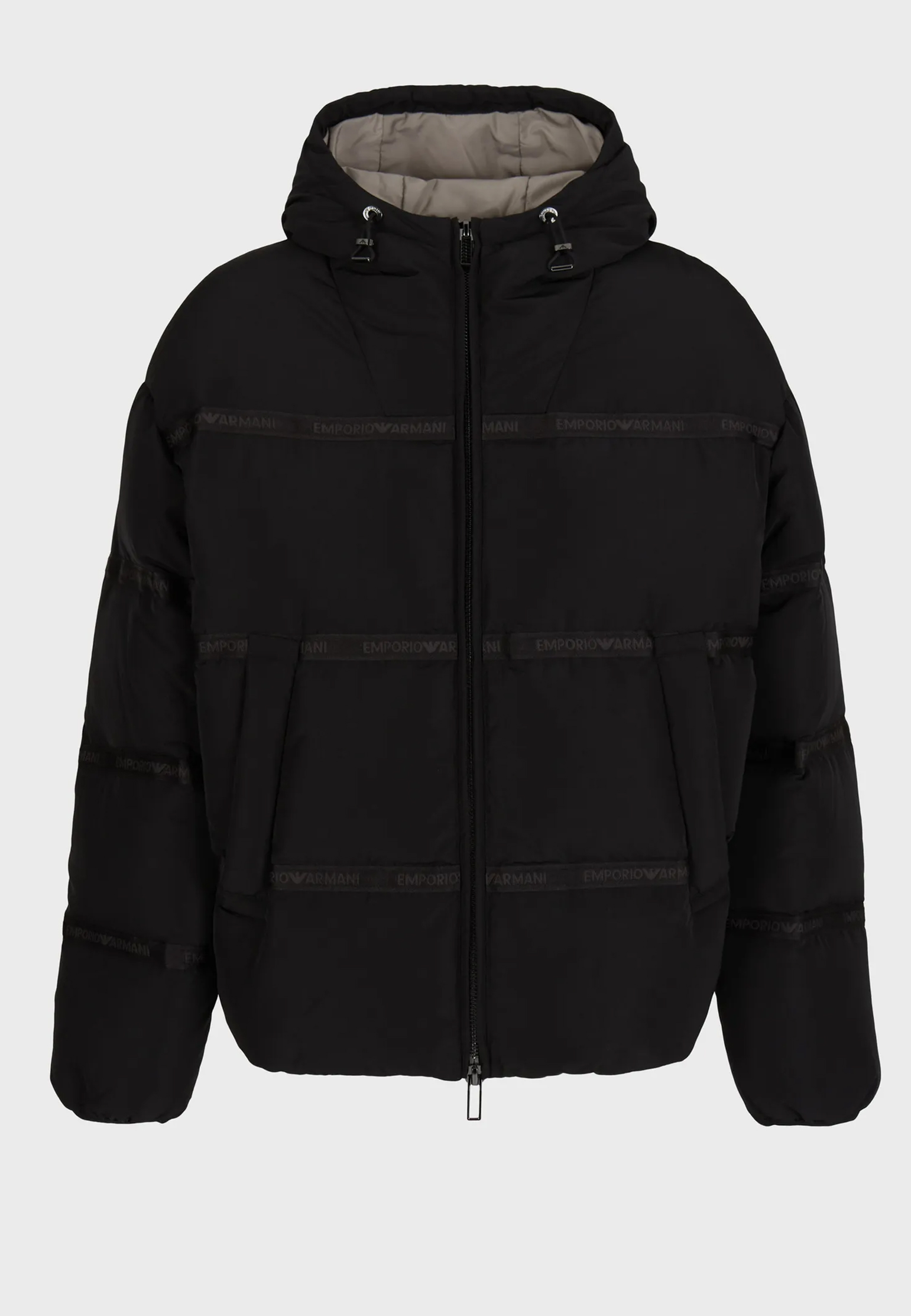 Куртка EMPORIO ARMANI Черный, размер 52