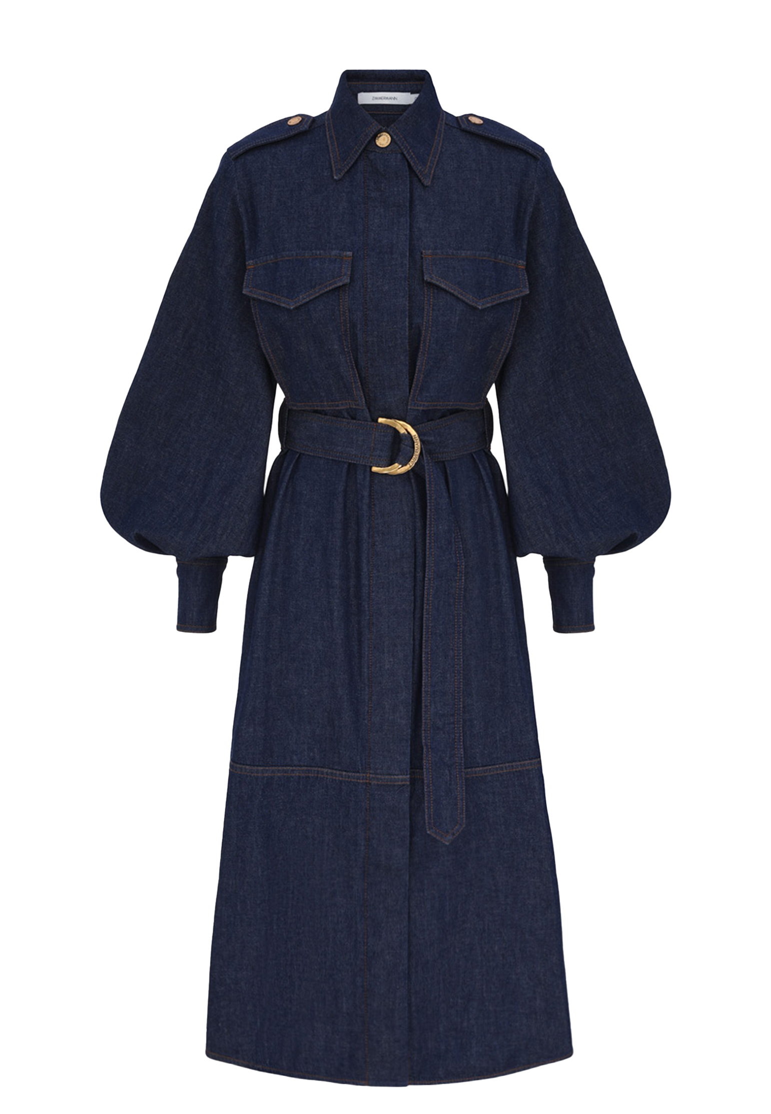 

Платье ZIMMERMANN, Синий, Синий