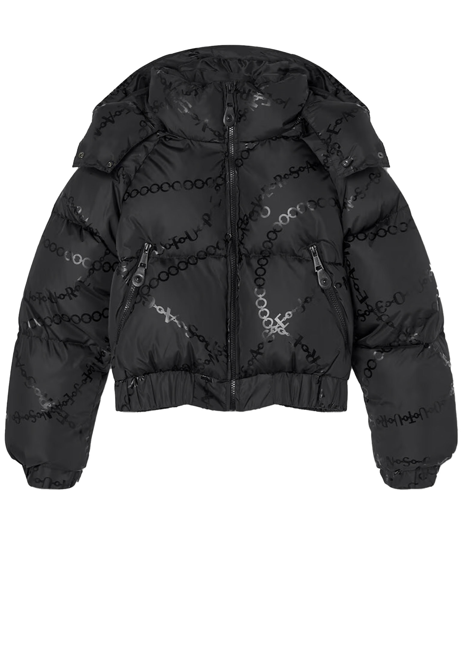 Куртка VERSACE JEANS COUTURE Черный, размер 42