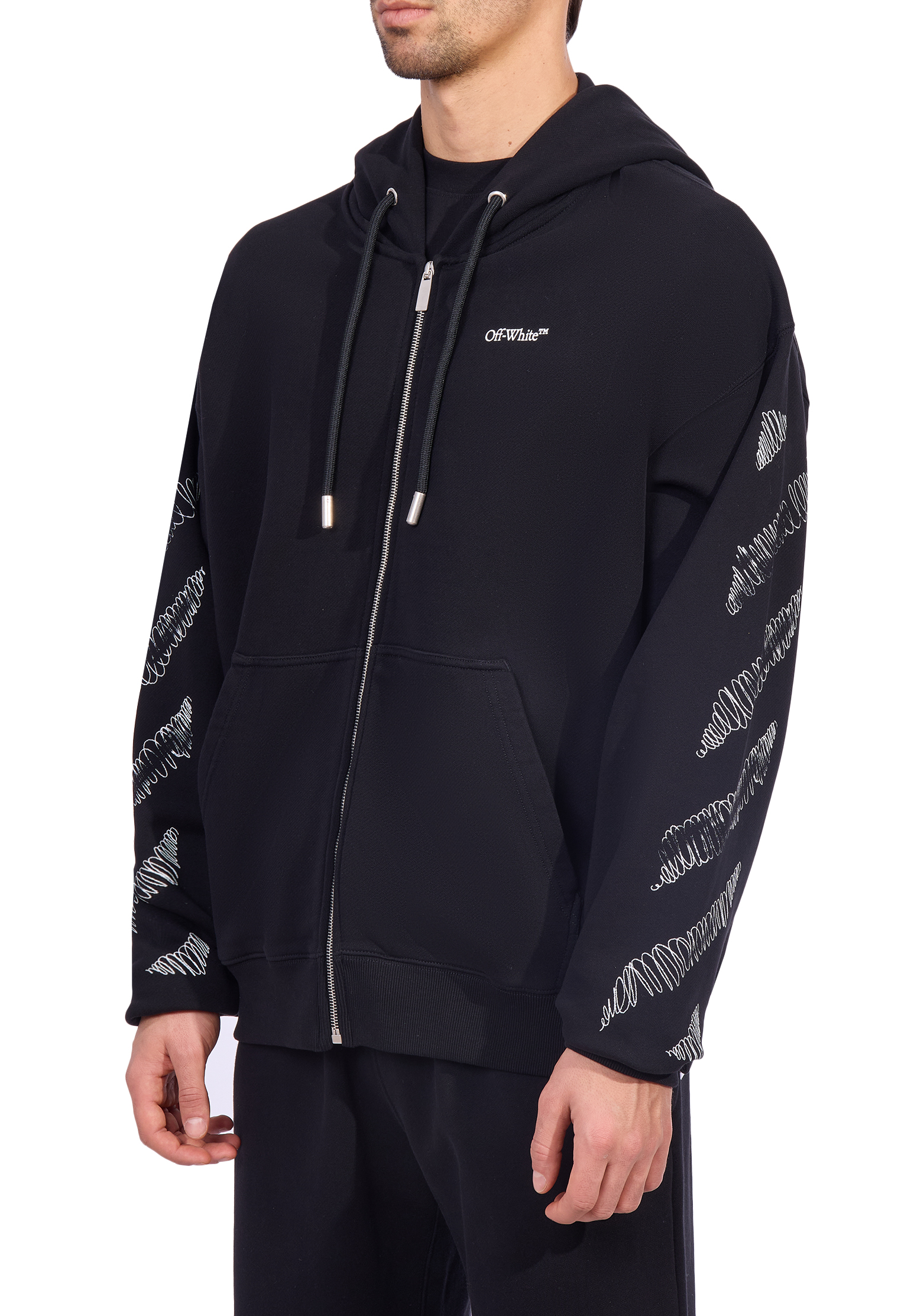 

Толстовка OFF-WHITE, Черный, Черный