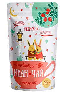 Иван-чай листовой С шиповником ОБРАЗ ЖИЗНИ