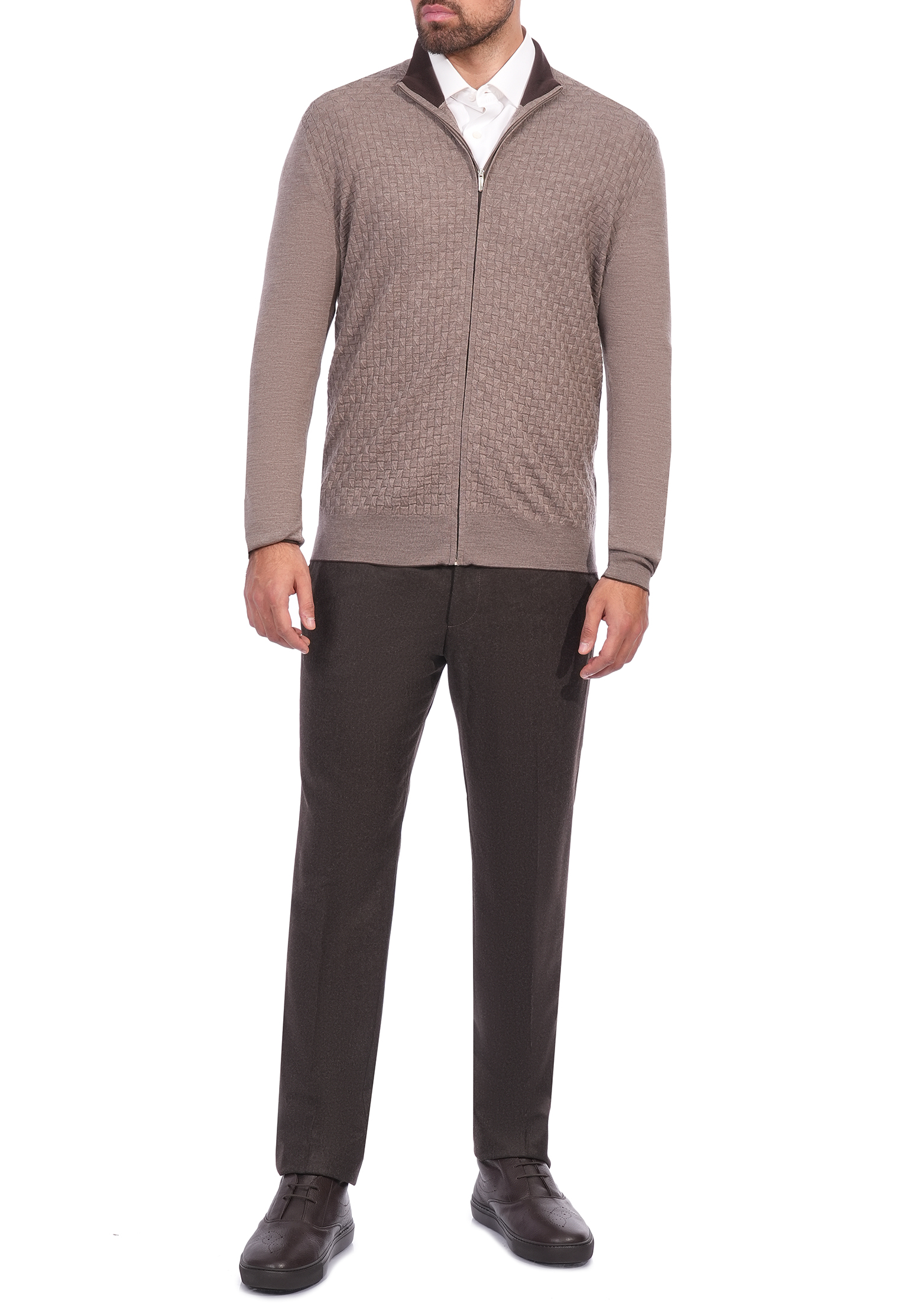 

Кардиган BERTOLO, Коричневый, Коричневый