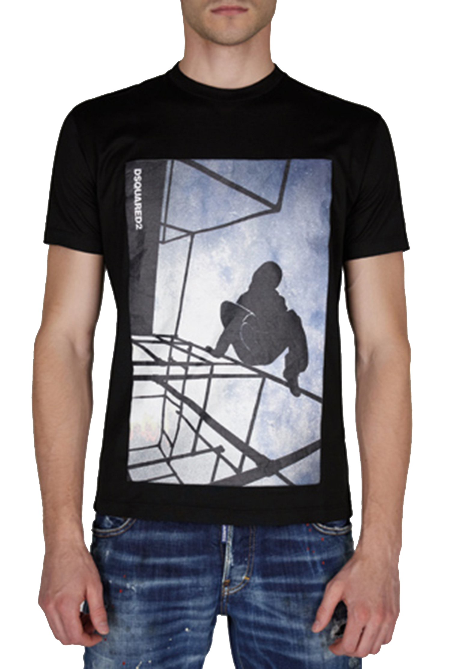 

Футболка DSQUARED2, Черный, Черный