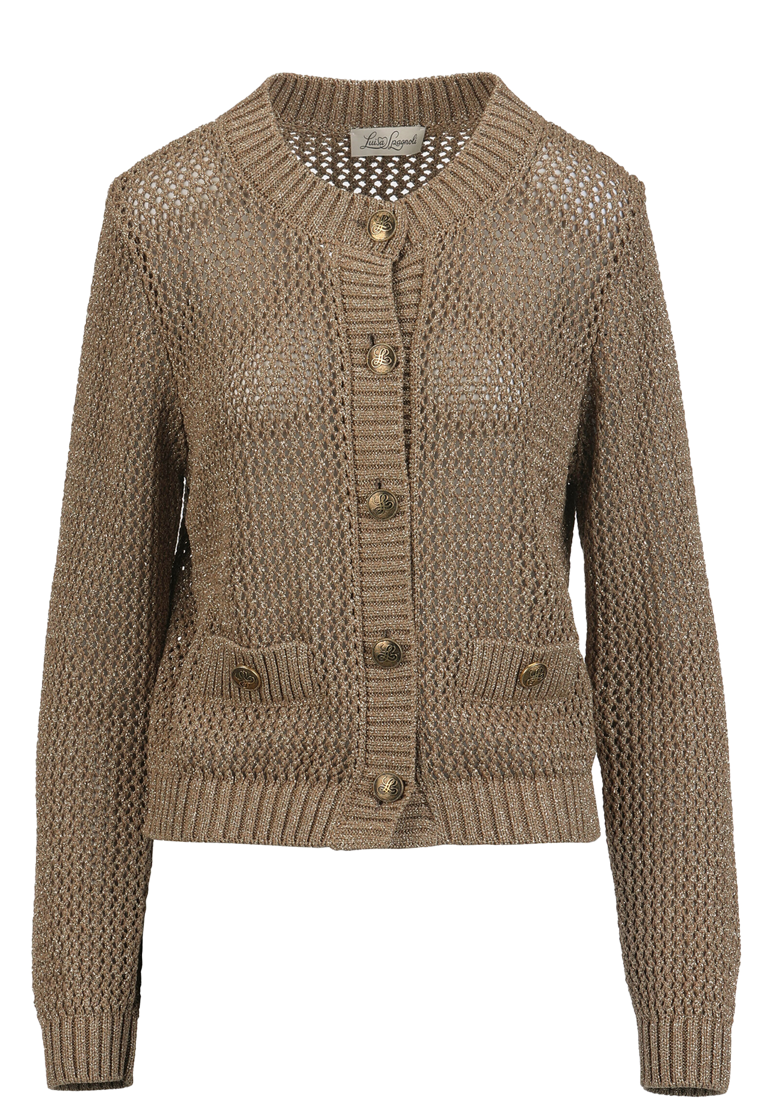 

Кардиган LUISA SPAGNOLI, Золотой, Золотой