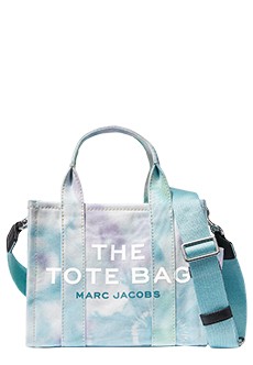 Голубая сумка Tie Dye Mini Tote Bag MARC JACOBS