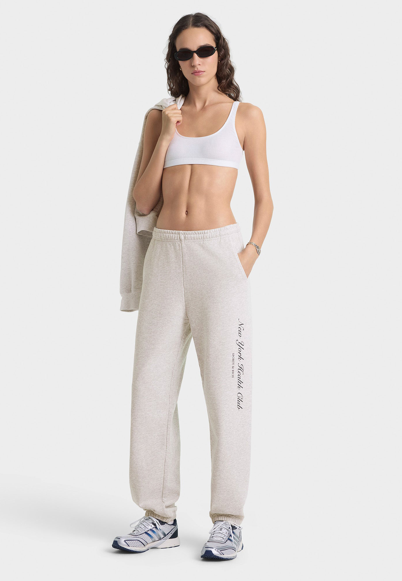 

Брюки SPORTY&RICH, Серый, Серый