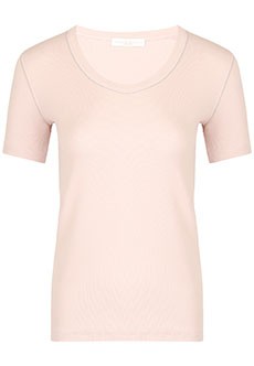 Розовая футболка из хлопка стрейч FABIANA FILIPPI