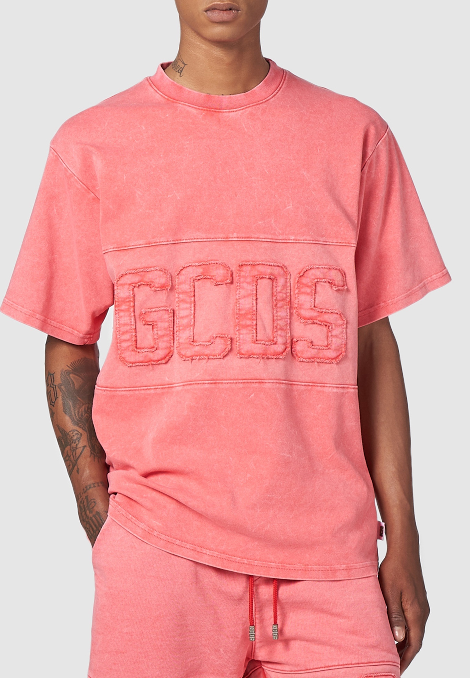 Футболка GCDS розового цвета