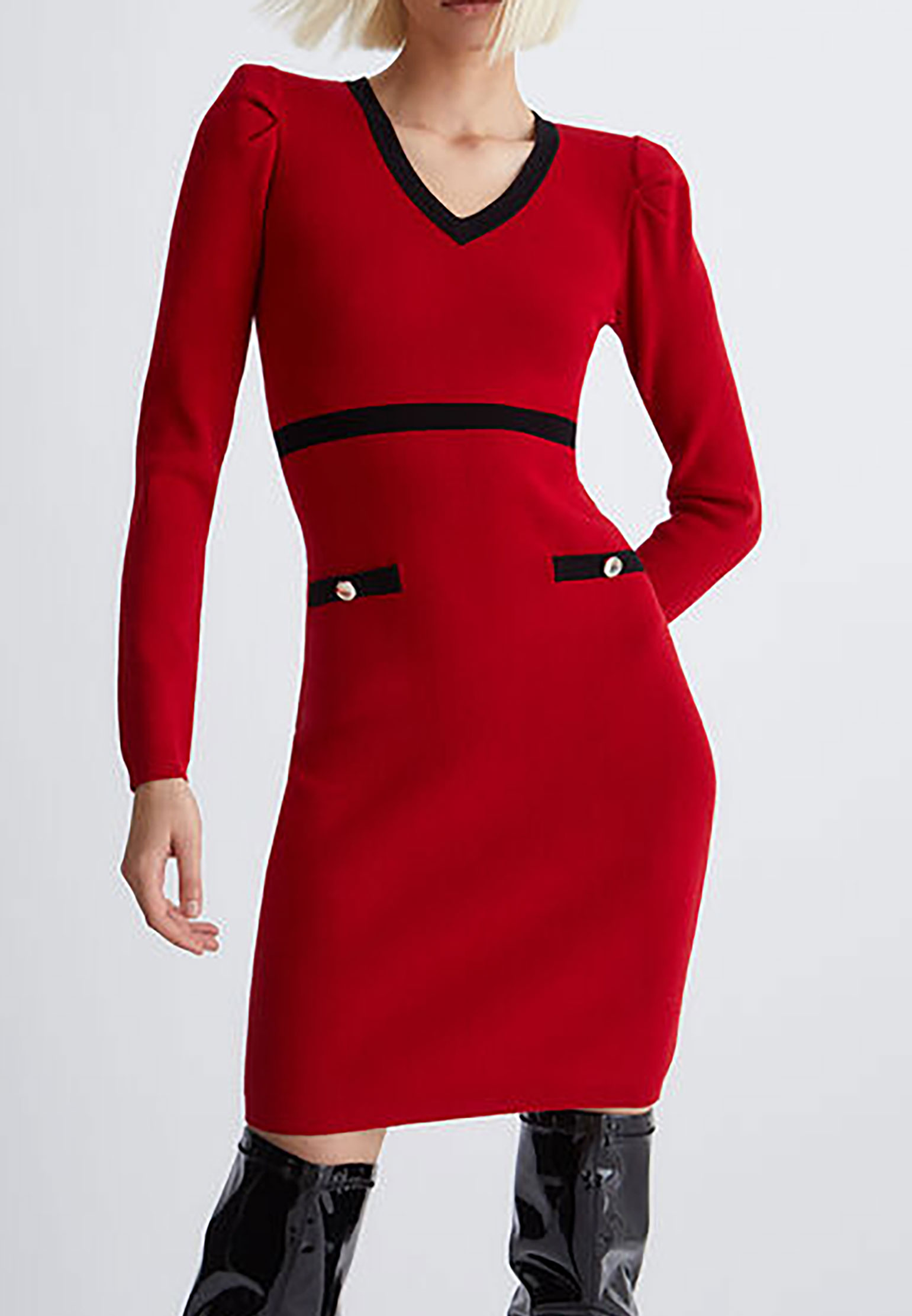 Платье LIU JO Красный, размер M 169793 - фото 1