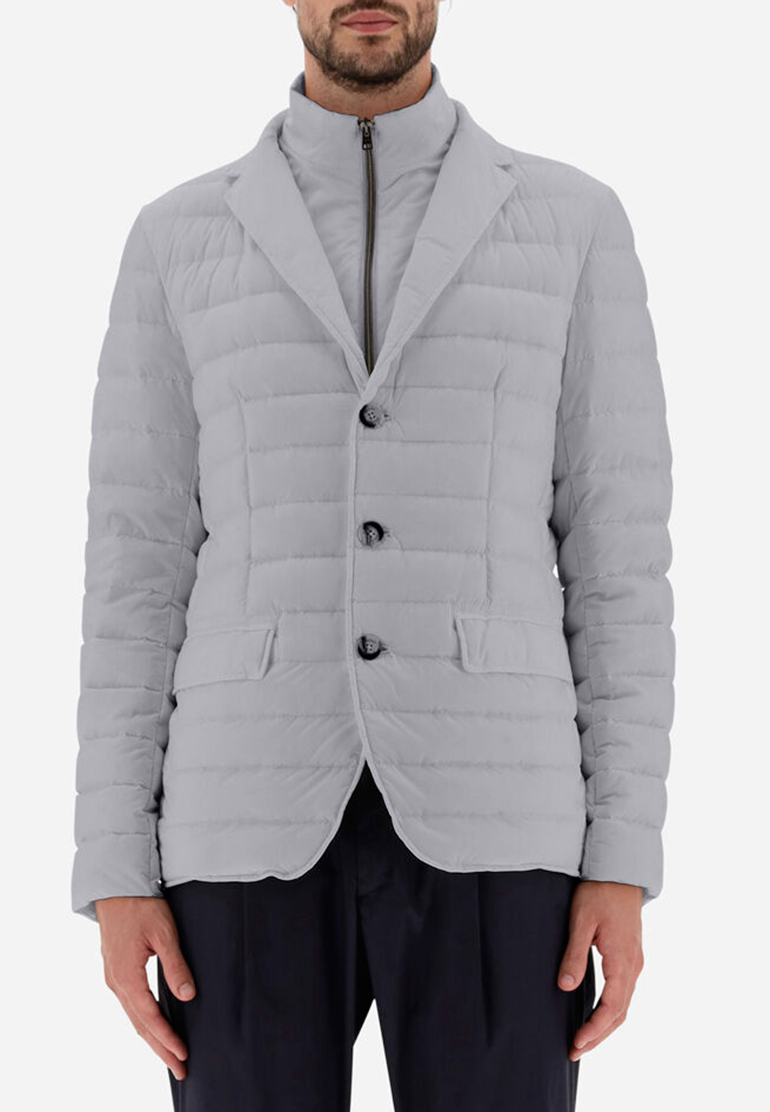 Куртка HERNO Серый, размер 62 158075 - фото 1