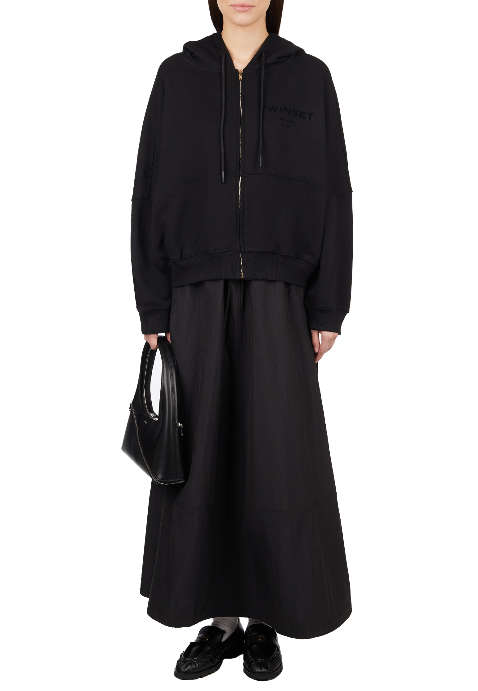 

Толстовка TWINSET Milano, Черный, Черный