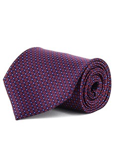 Бордовый галстук STEFANO RICCI