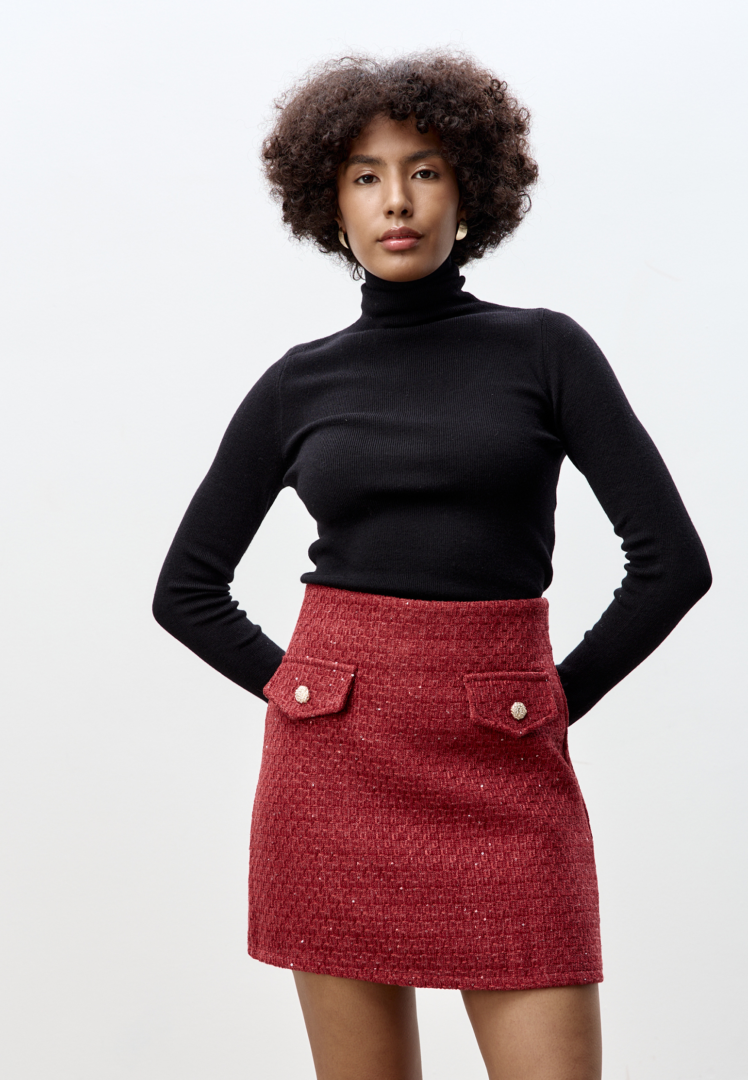 

Юбка AZUR, Красный, Красный