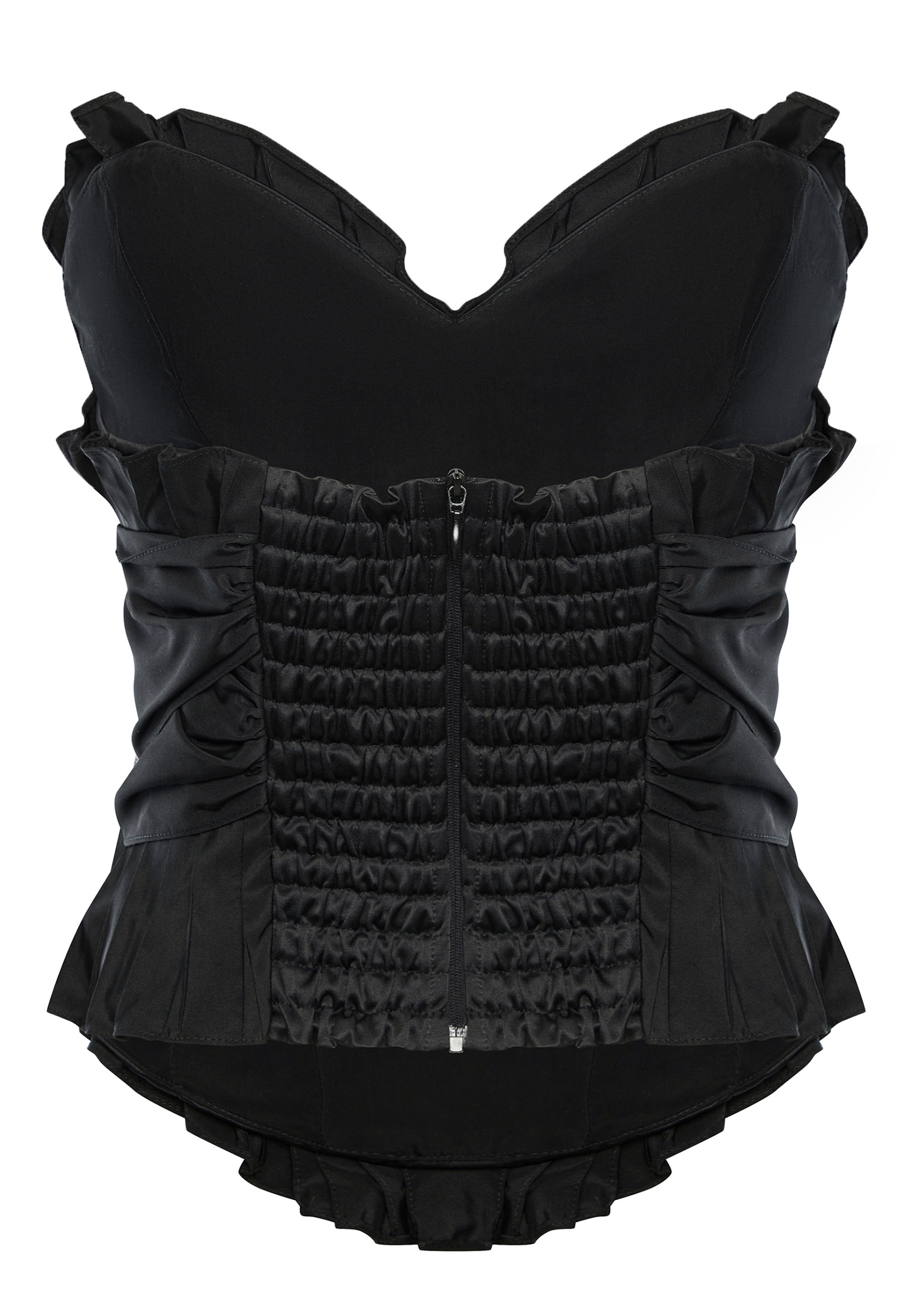 

Корсет в складку MYFLOREL, Черный, Черный