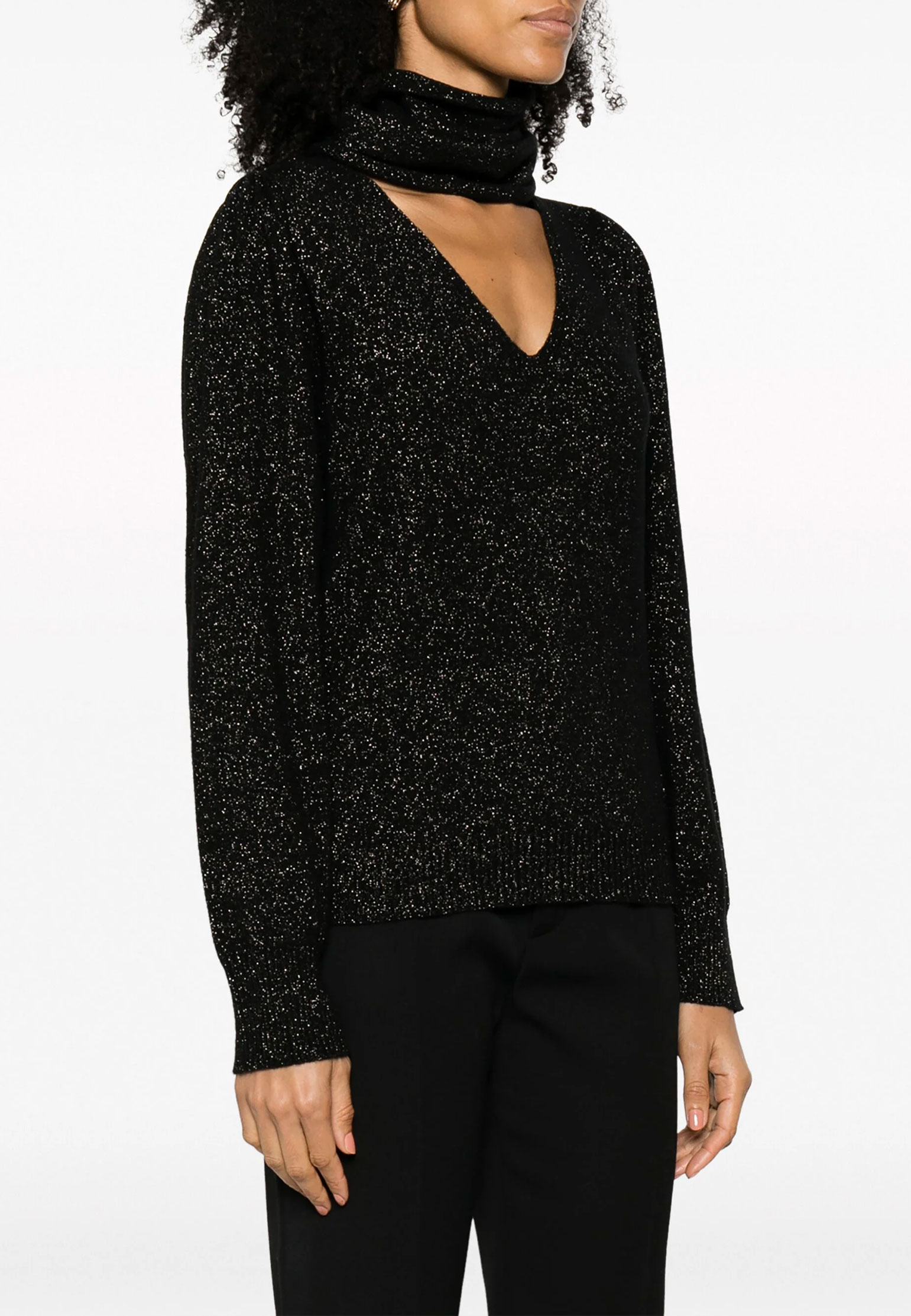 Пуловер TWINSET Milano Черный, размер M 164873 - фото 1