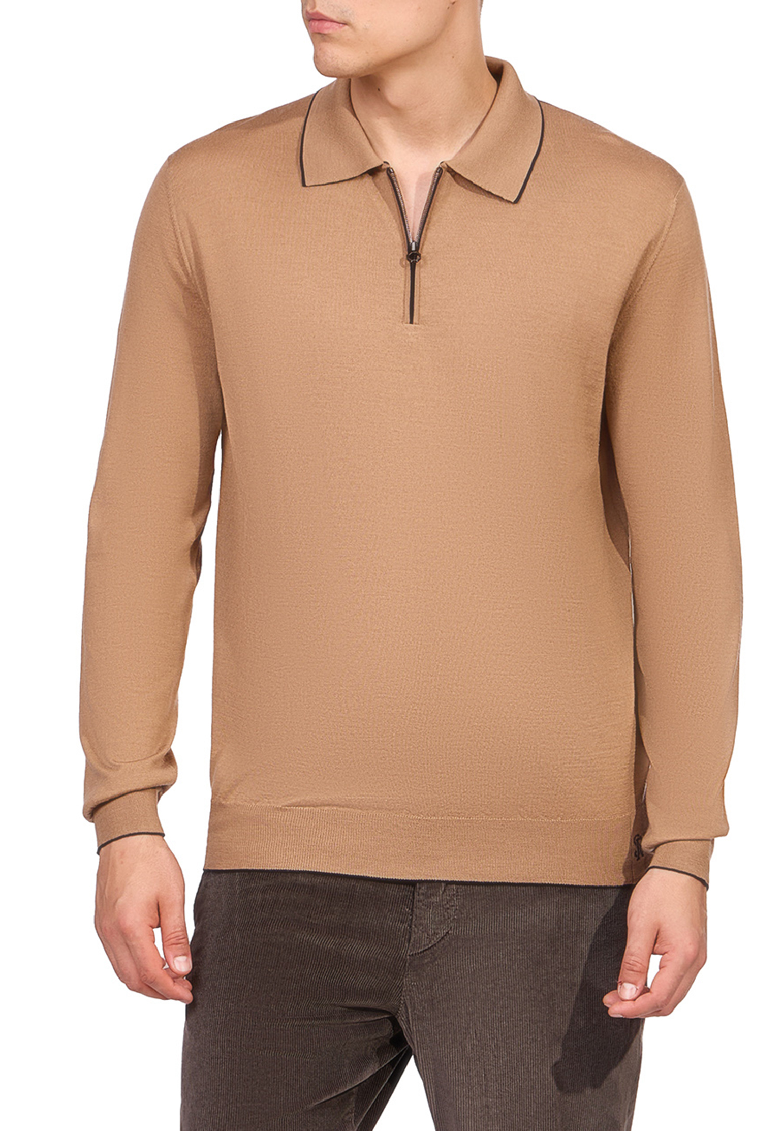 

Поло STEFANO RICCI, Коричневый, Коричневый