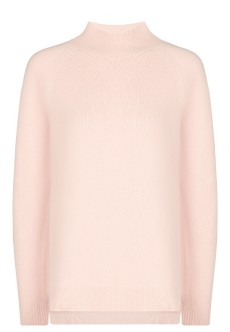 Асимметричный розовый свитер PESERICO
