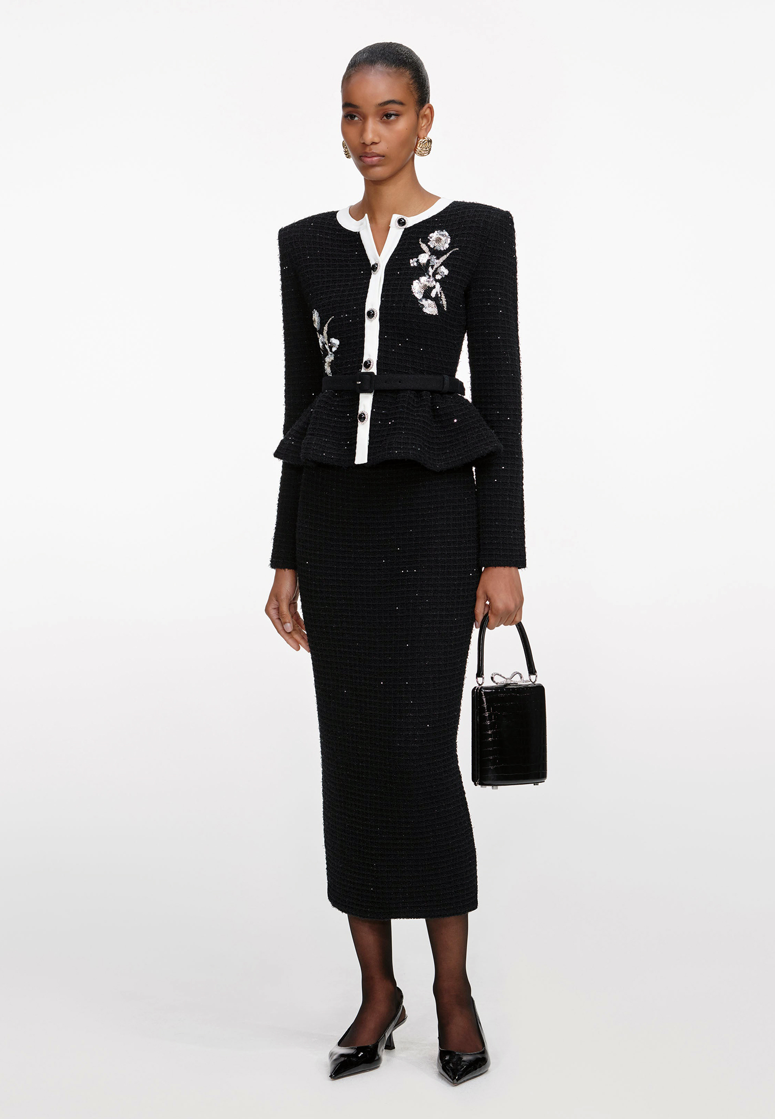 

Платье SELF-PORTRAIT, Черный, Черный