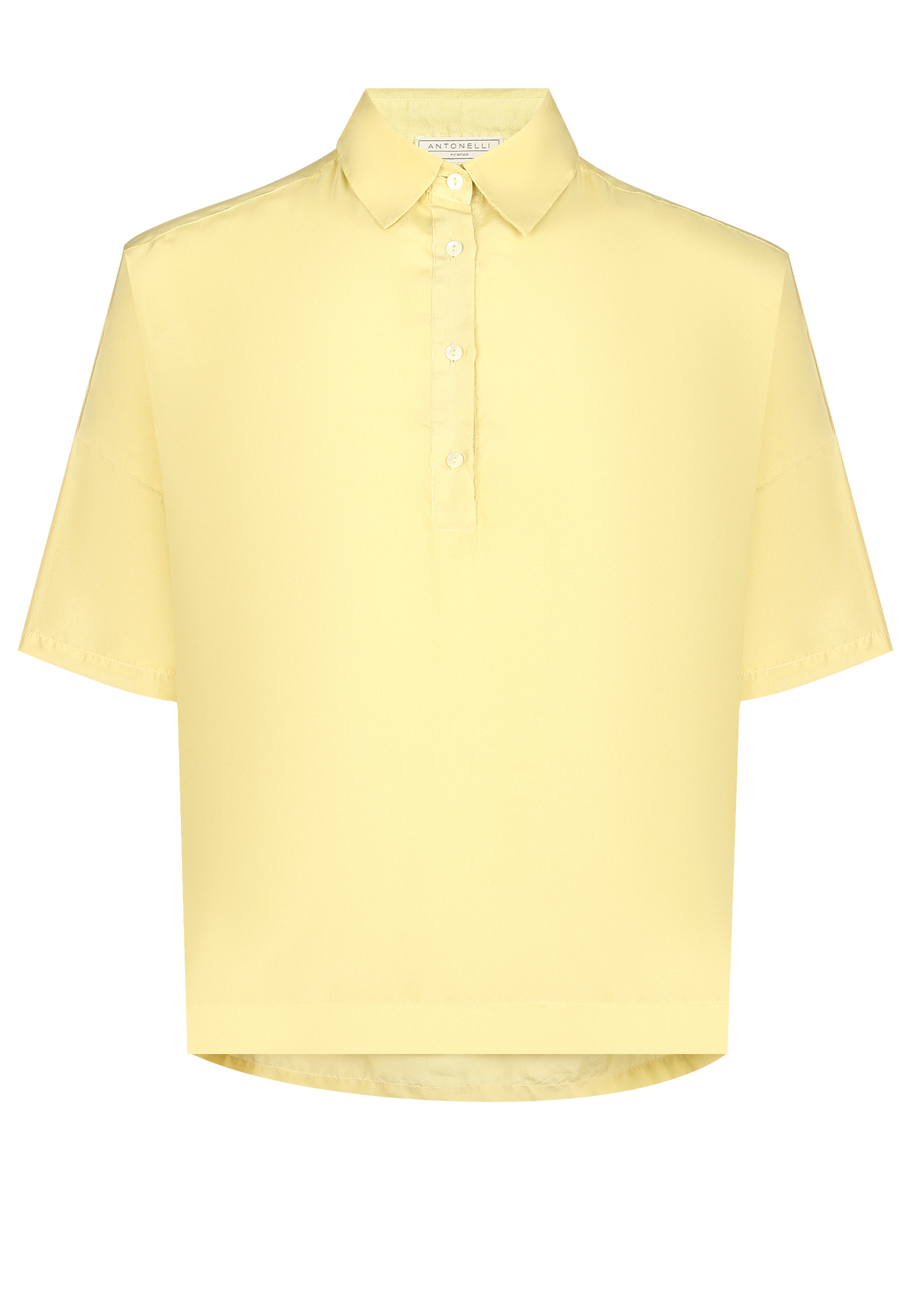 Рубашка ANTONELLI FIRENZE желтого цвета