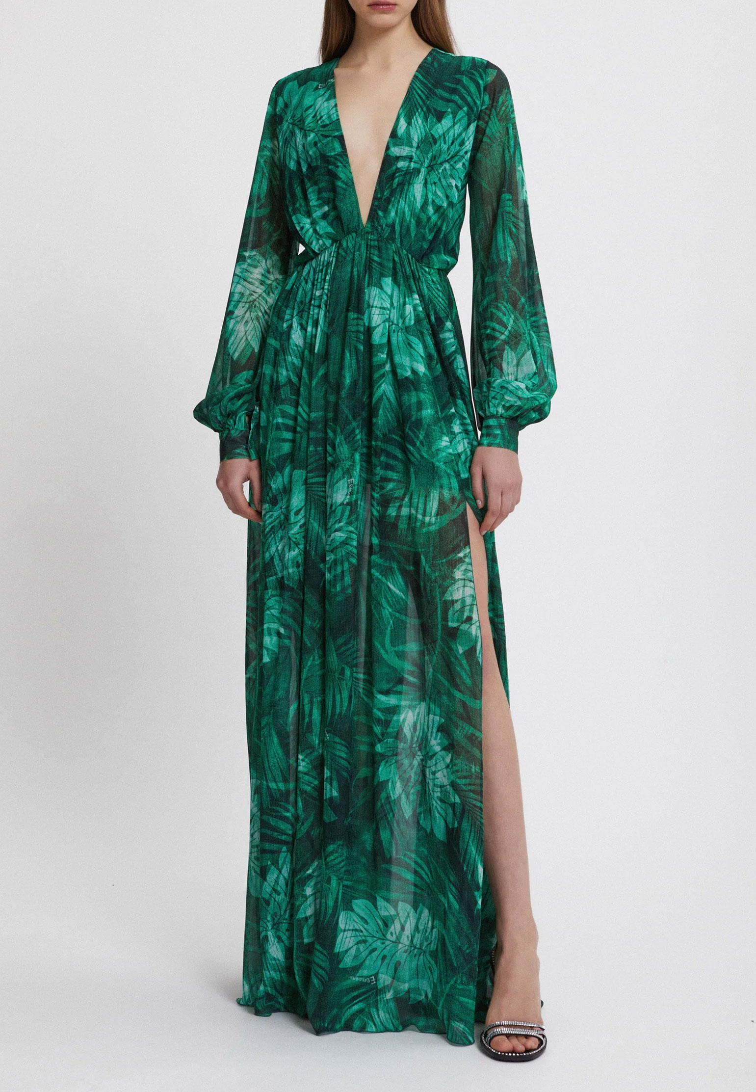 Платье ERMANNO FIRENZE Зеленый, размер 40 180024 - фото 1