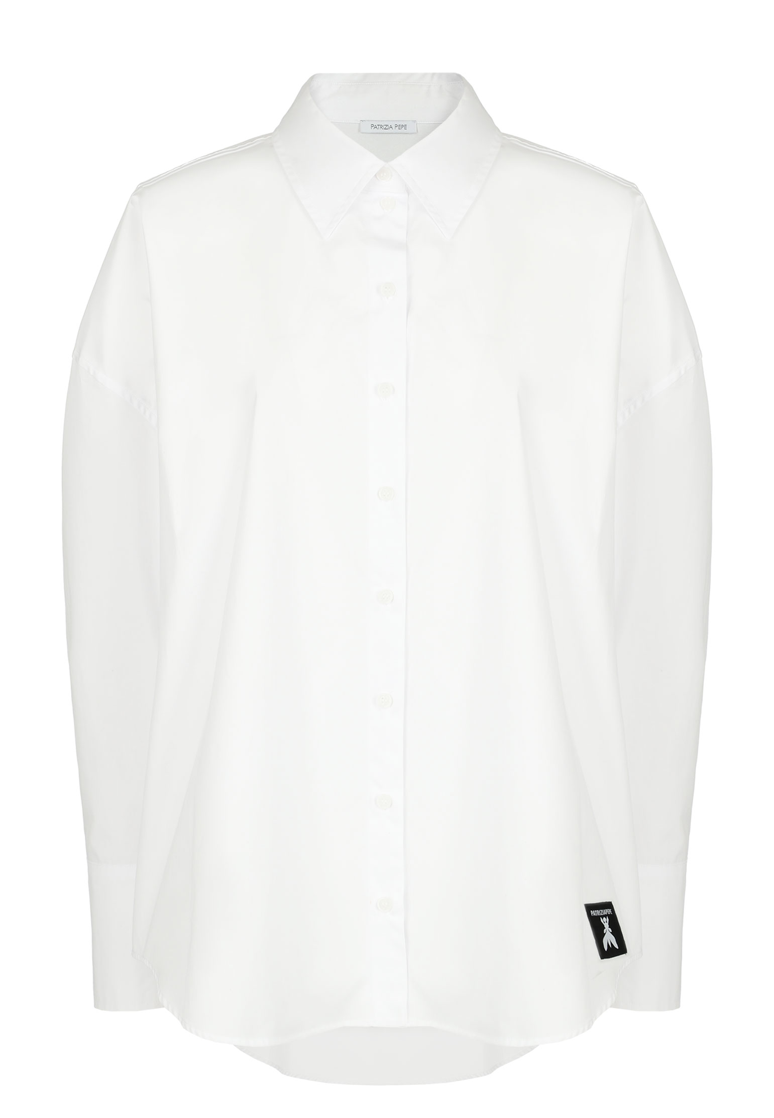 Рубашка PATRIZIA PEPE Белый, размер 42