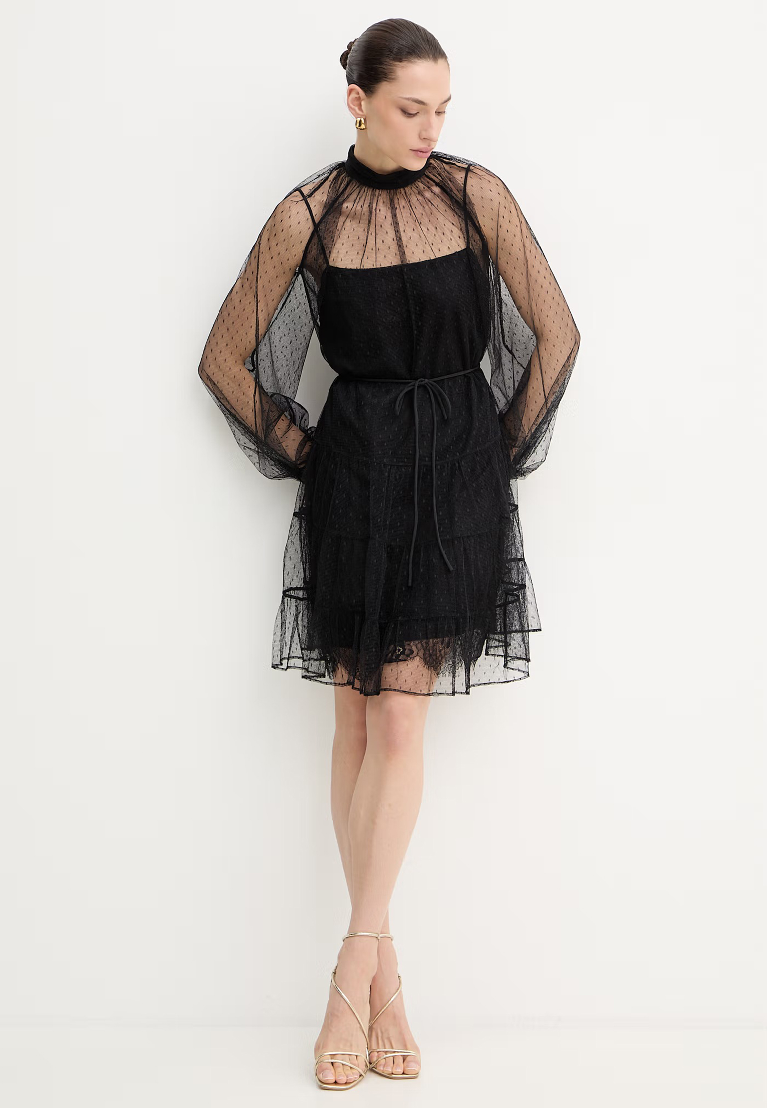 

Платье TWINSET Milano, Черный, Черный