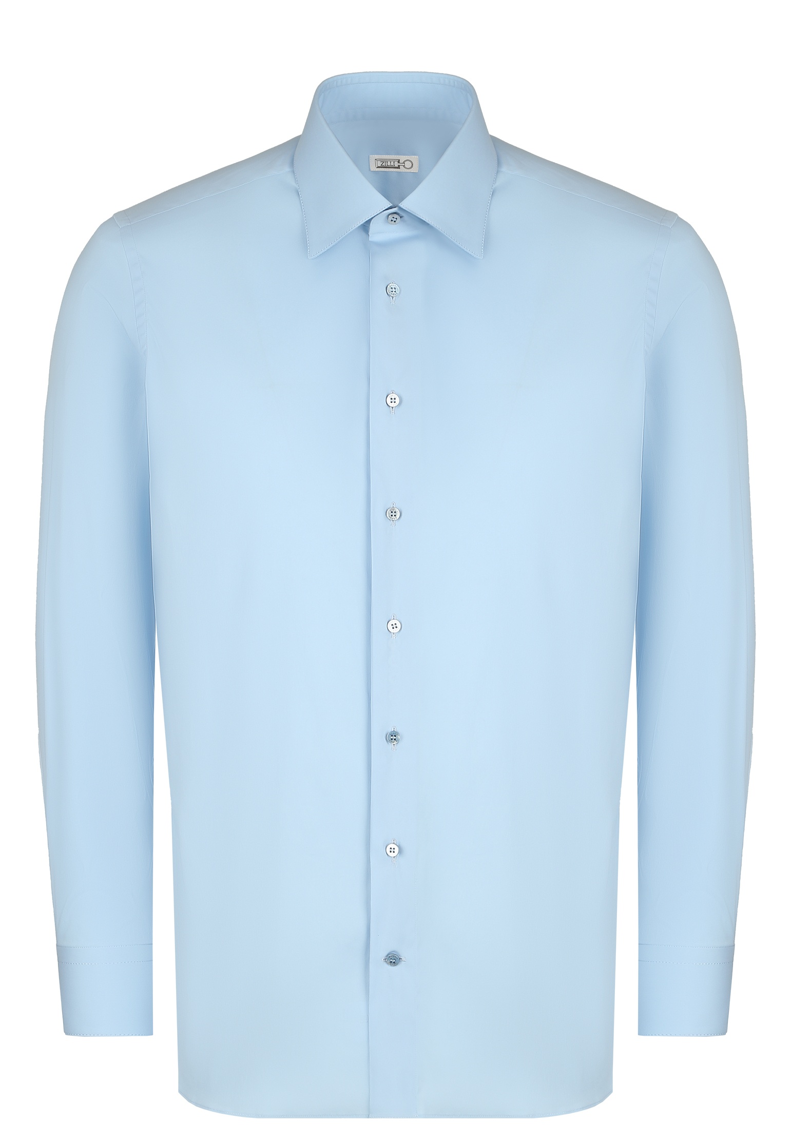 Рубашка ZILLI Голубой, размер 41