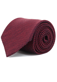 Красный галстук с принтом BRIONI