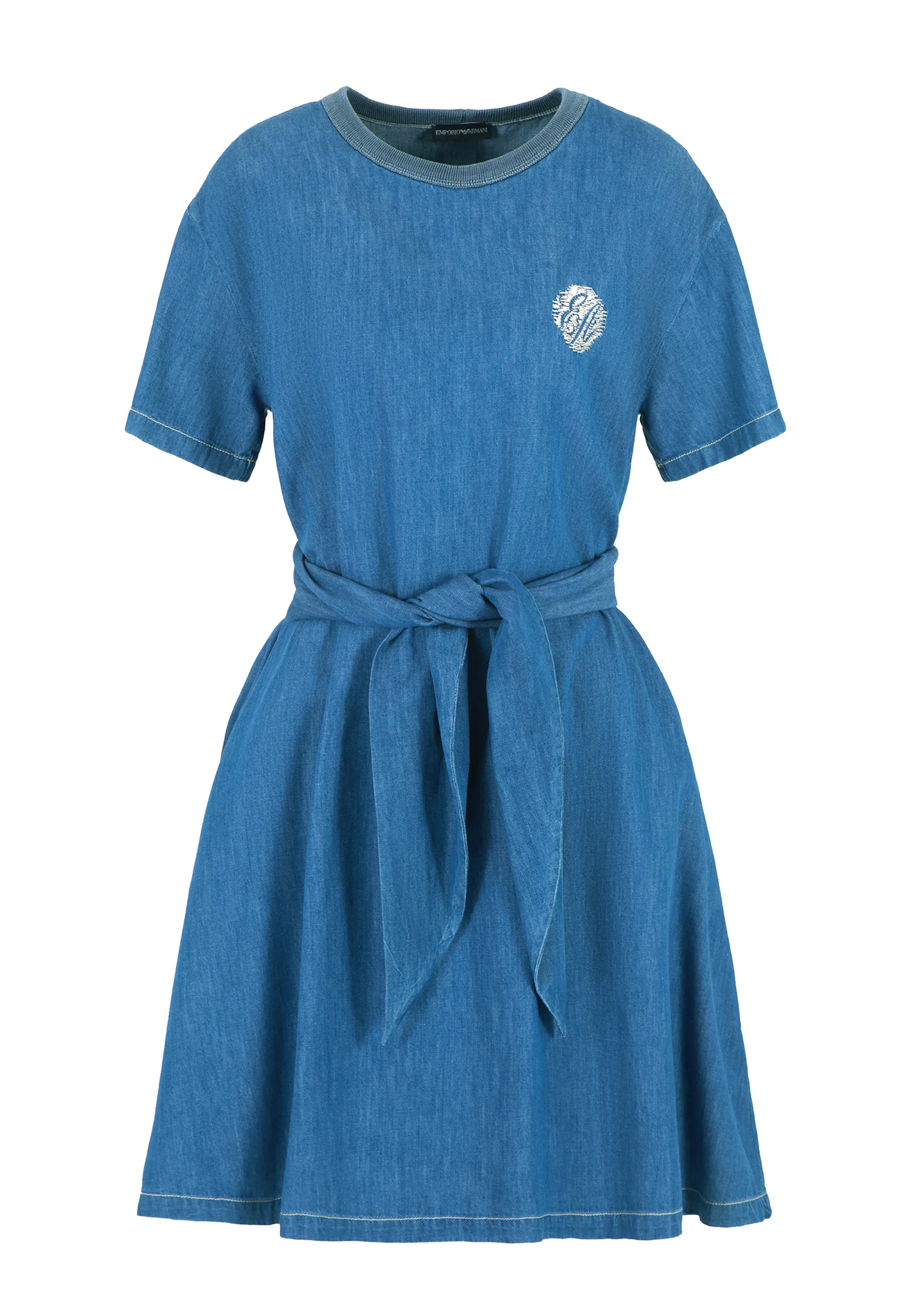 Платье EMPORIO ARMANI Синий, размер 40