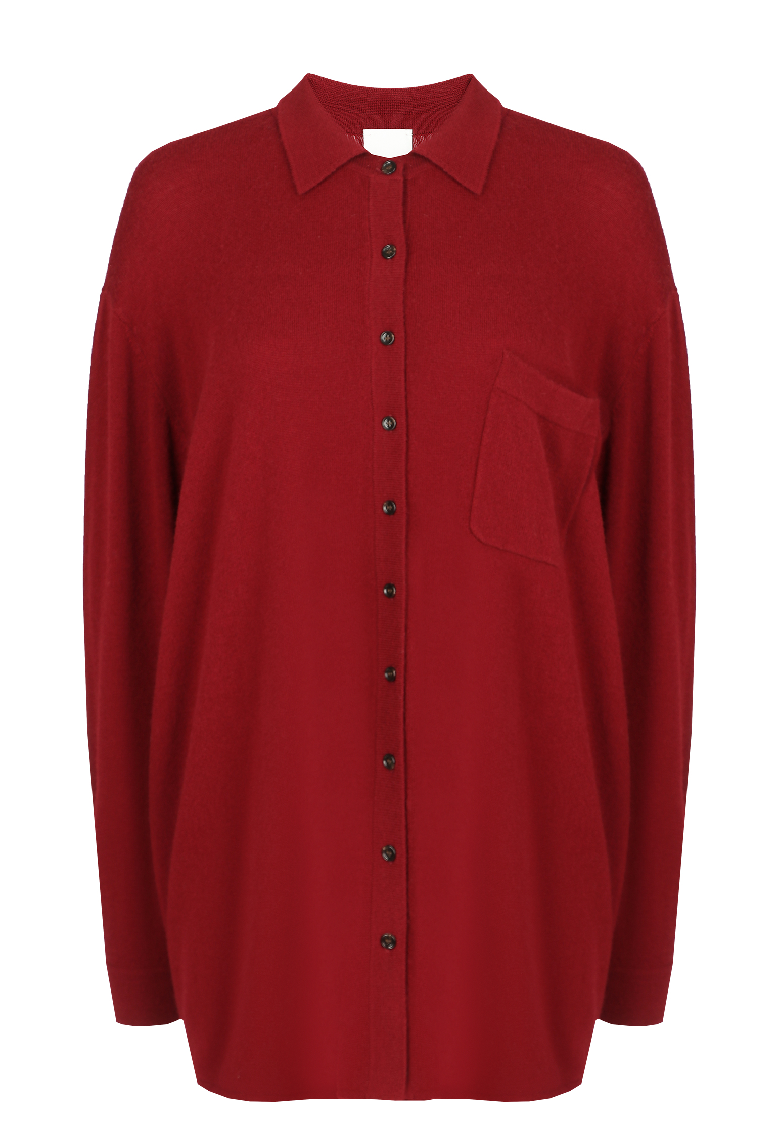 Рубашка ALLUDE Красный, размер M 163039 - фото 1