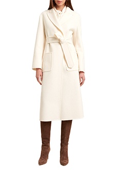 Облегченное пальто с поясом LUISA SPAGNOLI