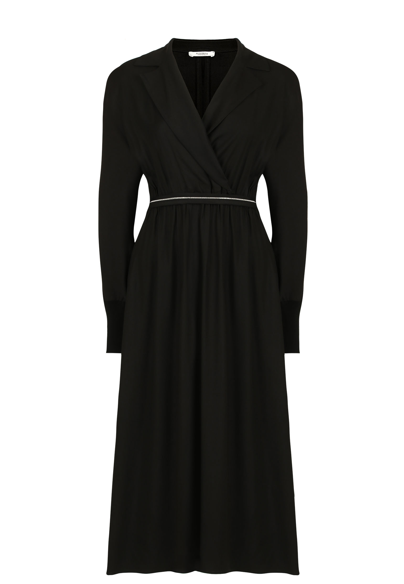 Платье PESERICO Черный, размер 48 165259 - фото 1
