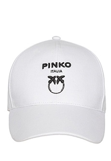 Бейсболка с вышитым логотипом PINKO
