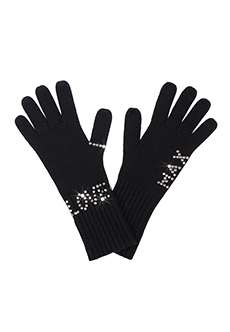 Черные перчатки MAX&MOI