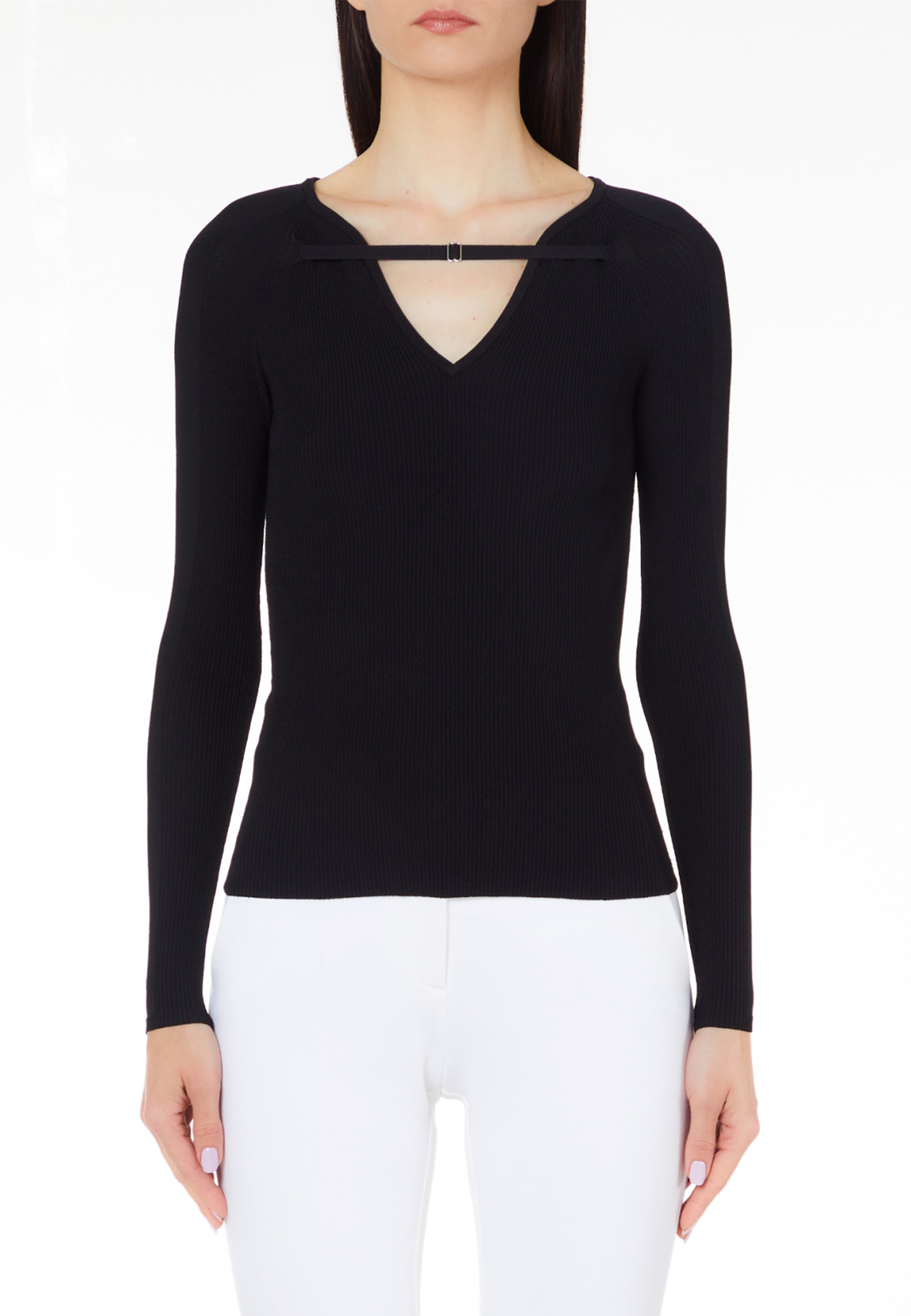 Пуловер LIU JO Черный, размер S 159476 - фото 1