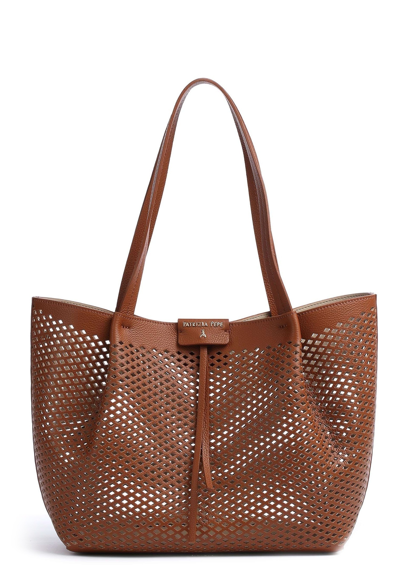 

Сумка PATRIZIA PEPE, Коричневый, Коричневый