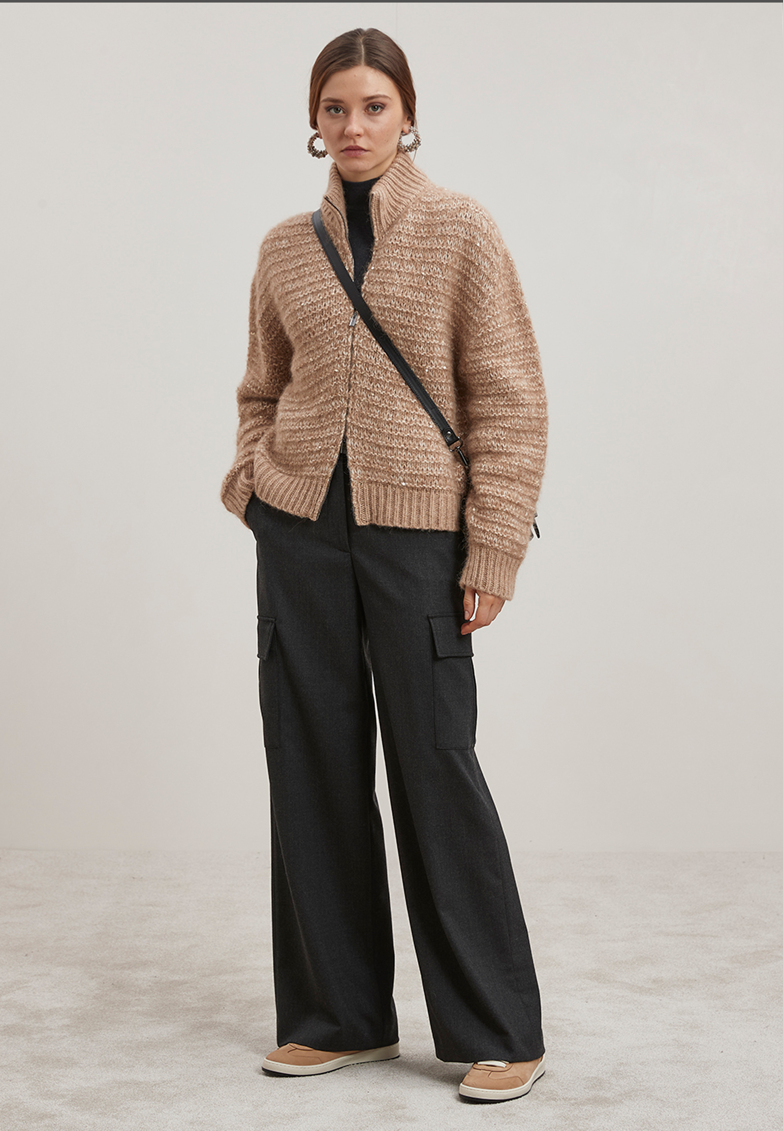 

Пуловер PESERICO, Серый, Серый