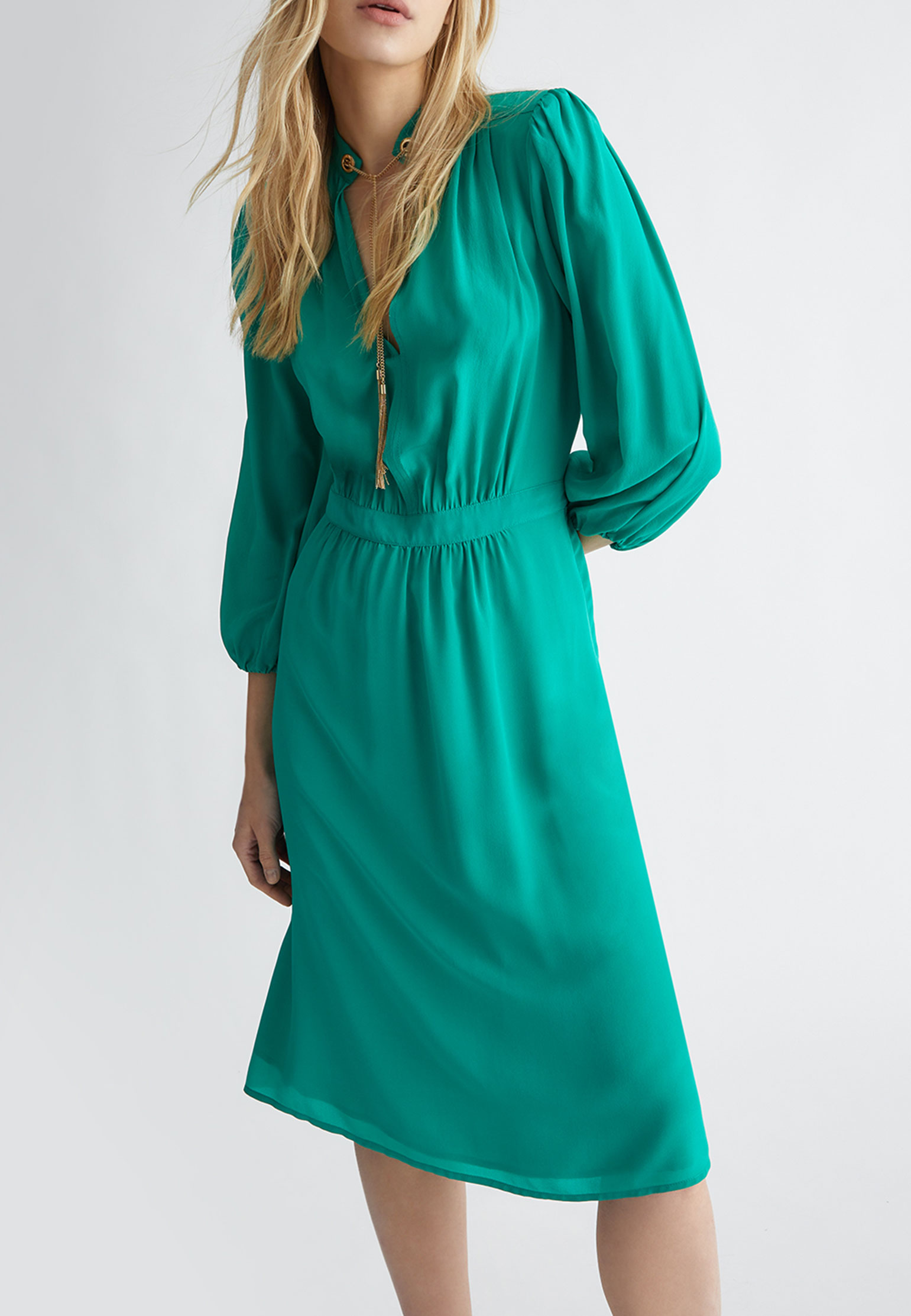 Платье LIU JO Зеленый, размер 44