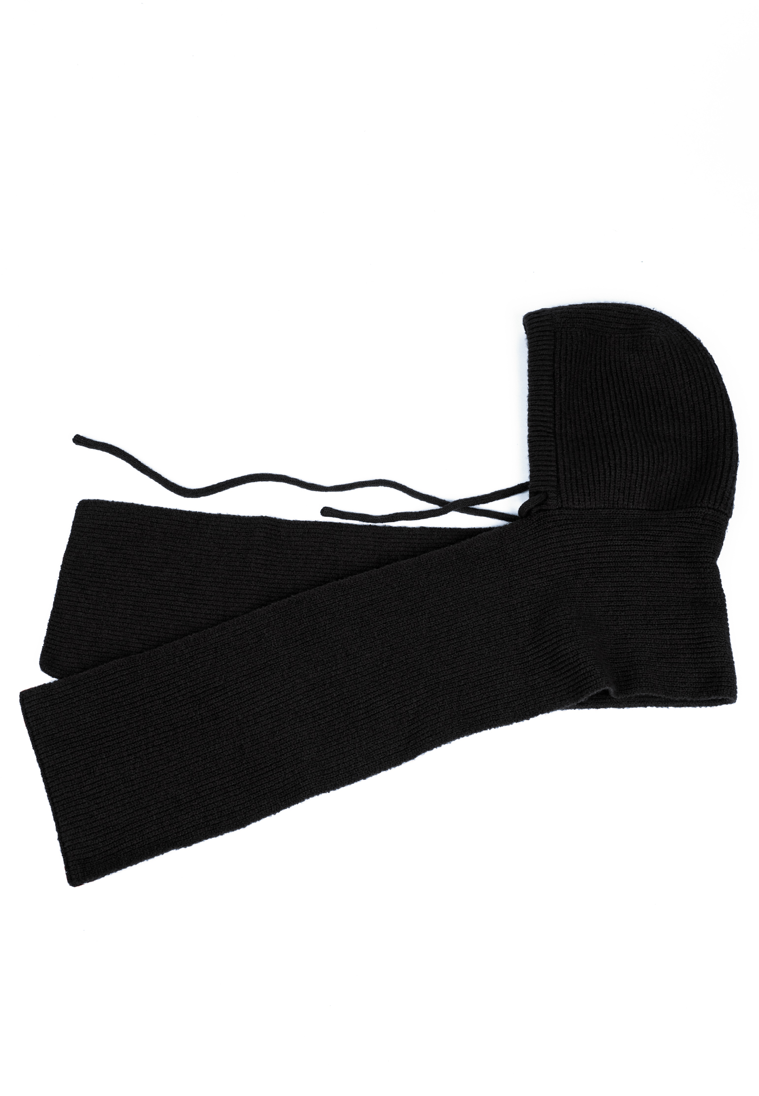 

Косынка на завязках SFILATO, Черный, Черный