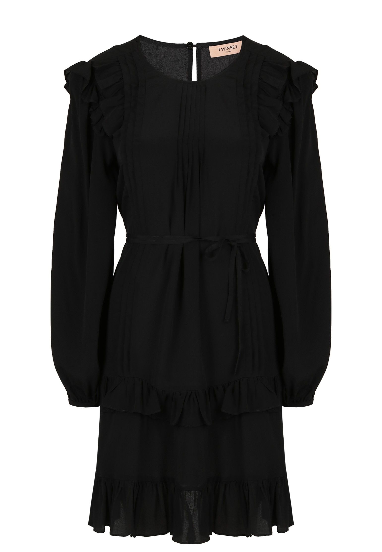 Платье TWINSET Черный, размер 38 132140 - фото 1