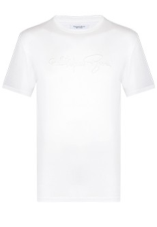 Белая футболка из хлопка STEFANO RICCI