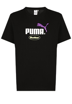 Хлопковая футболка с логотипом PUMA