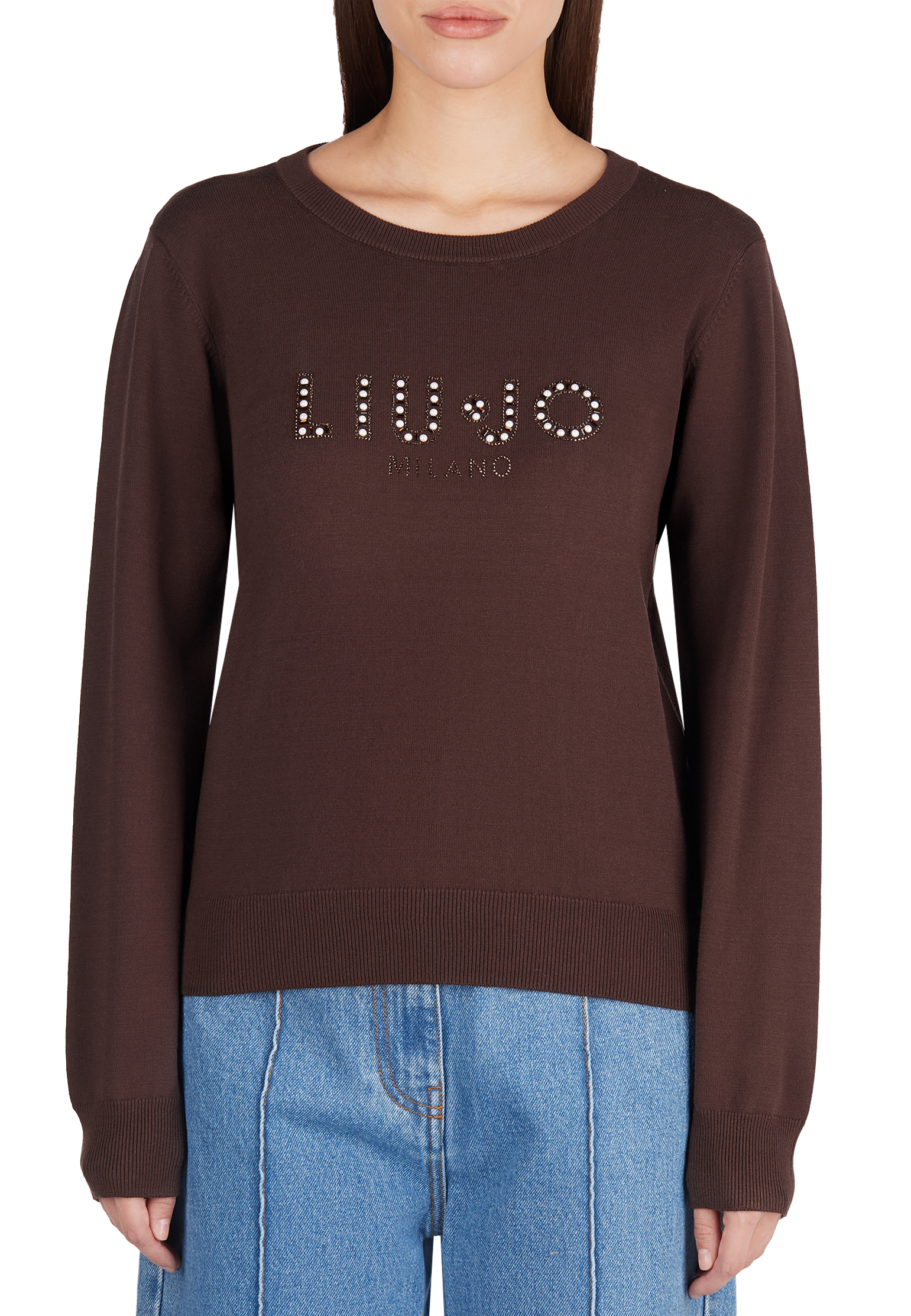 

Джемпер LIU JO, Коричневый, Коричневый