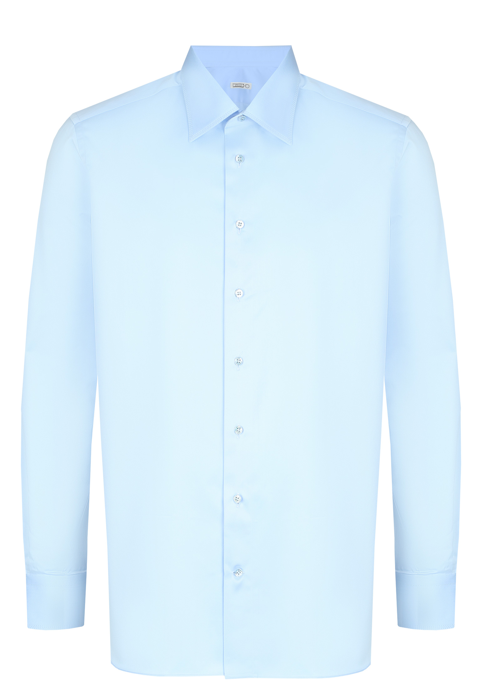 Рубашка ZILLI Голубой, размер 46 157405 - фото 1